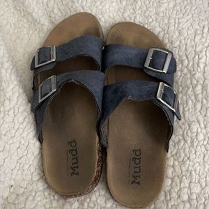 blue, mudd, sandals